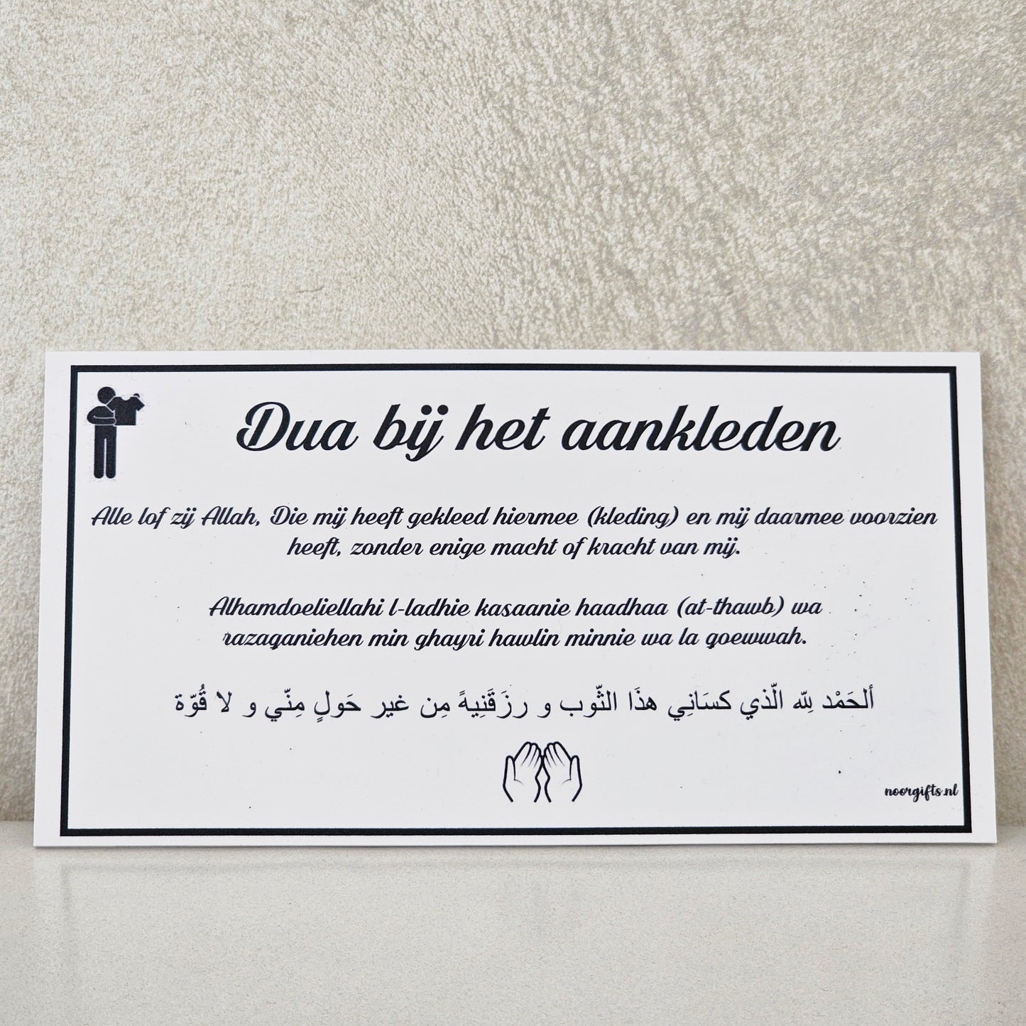 Dua aankleden
