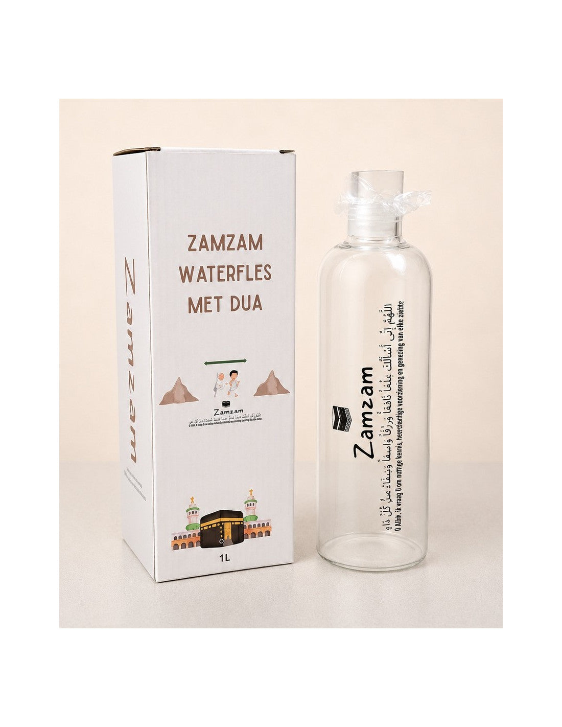 Zam Zam waterfles met Dua