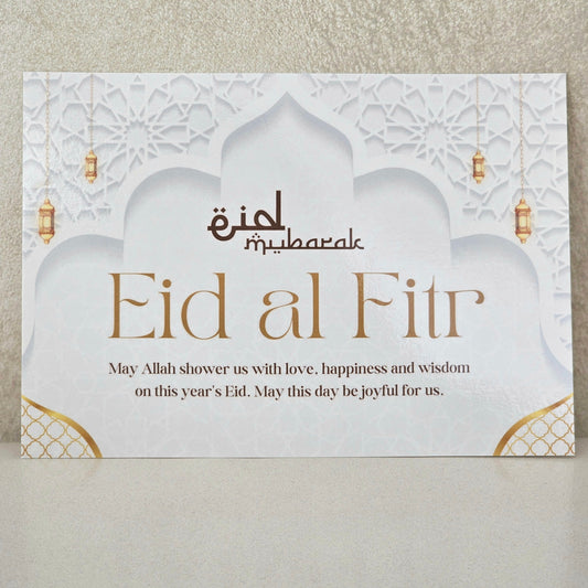 Kaart "Eid al Fitr"